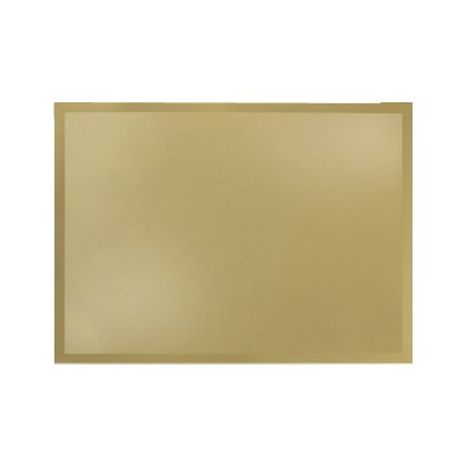 cod. 19.80.23G - Targa alluminio cm 23x18 Made in Italy