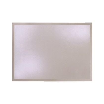 cod. 19.80.13S.10 - Conf. 10 Targhe alluminio cm 13x8