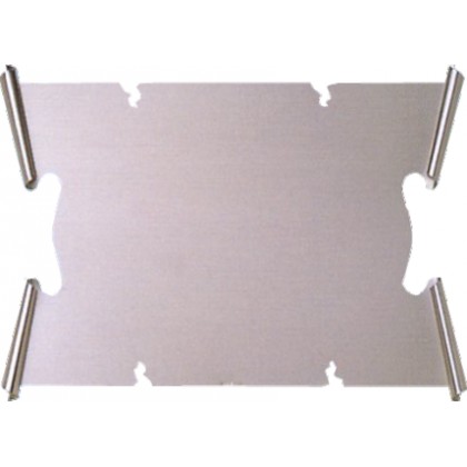 cod. 20.05.22 - Targa argento 22x15 Gr 105 Made in Italy