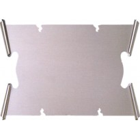 cod. 20.05.22 - Targa argento 22x15 Gr 105 Made in Italy