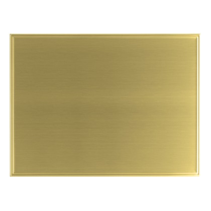 cod. 20.07.20 - Targa ottone cm 20x15 Made in Italy