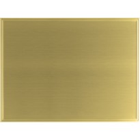 Targa ottone cm 20x15