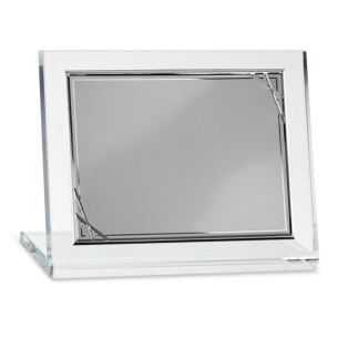 cod. 20.48.24 - Cristallo cm 24x19 e targa 20x15 f9