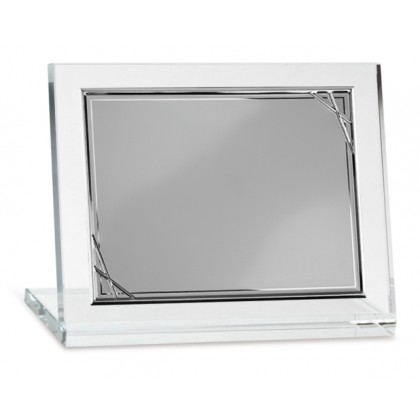 cod. 20.48.22.10 - Conf. 10 cristallo cm 22x17 e targa 16x12