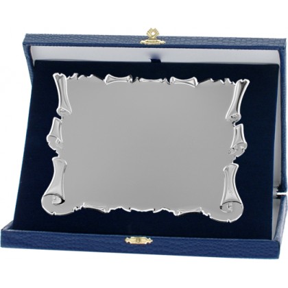 cod. 20.68.26.10 - Conf. 10 targhe+astucci cm 26x21 Made in Italy