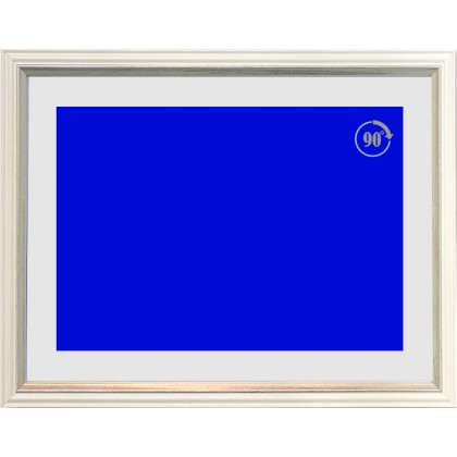 cod. 21.03.43W - Cornice legno cm 43x33 Made in Italy