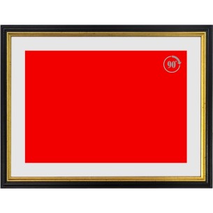 cod. 21.03.38B - Cornice legno cm 38x28 Made in Italy