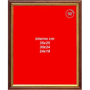 cod. 21.04.33 - Cornice legno cm 33x27 Made in Italy