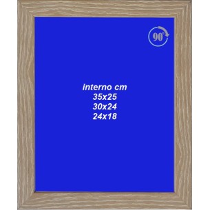 cod. 21.06.29 - Cornice legno cm 29x23 Made in Italy