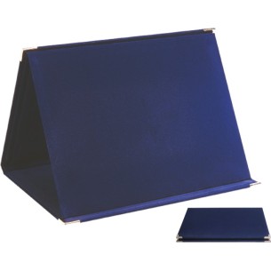 cod. 21.18.30B - Astuccio cartella vell. blu cm 30x25