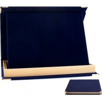 Astuccio vell. con legno 25x21