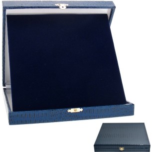 cod. 21.22.21 - Astuccio cartonc. blu cm 21x21 Made in Italy