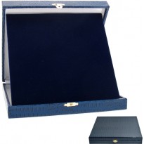 cod. 21.22.18.10 - Conf. 10 astucci cart. blu cm 18x18 Made in Italy