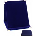 cod. 21.32.13.10 - Conf. 10 astucci cartella vell. blu 13x18 Made in Italy