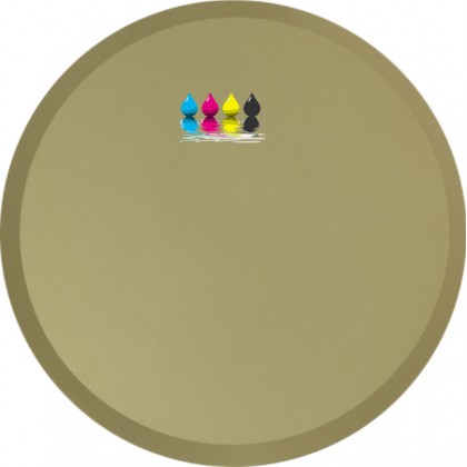 cod. 22.04.16GX - Piatto alluminio cm 16 Made in Italy