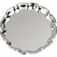 cod. 22.15.25 - Piatto argentato cm 25