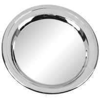 Piatto argentato cm 20