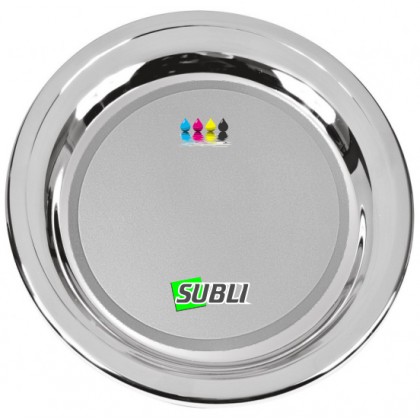 cod. 22.18.31 - Piatto argentato cm 31