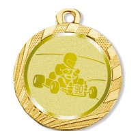 cod. 23.00.32.BQ - Medaglia mm 32 quantità ric. go kart