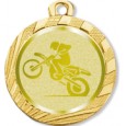 cod. 23.00.32.I - Conf. 100 medaglie mm 32 motocross