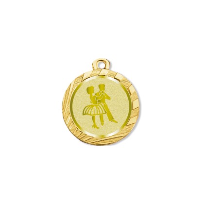 cod. 23.00.32.S - Conf. 100 medaglie mm 32 ballo