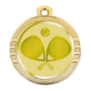 cod. 23.00.32.PA - Conf. 100 medaglie mm 32 padel