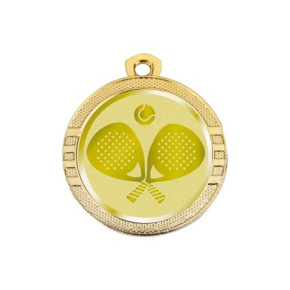 cod. 23.00.32.PA - Conf. 100 medaglie mm 32 padel