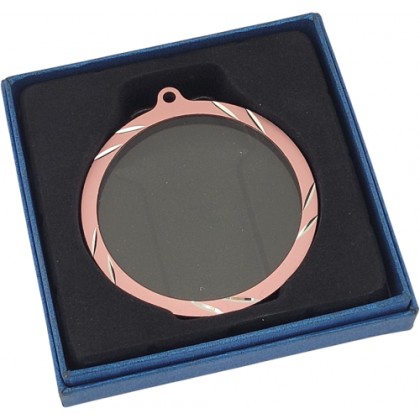 cod. 23.09.75BQ - Medaglia in cristallo cm 7