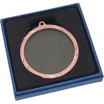 Medaglia in cristallo cm 7,5x1+box