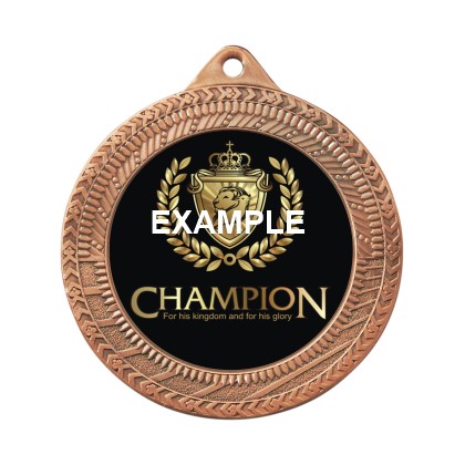 cod. 23.27.70.ZB - Conf. 100 medaglie mm 70