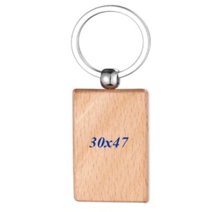 cod. 23.069CQ - Portachiavi legno 87x30 no box