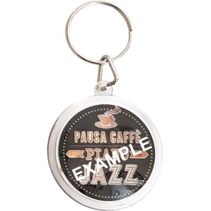 cod. 23.091AQ - Portachiavi plex mm 32
