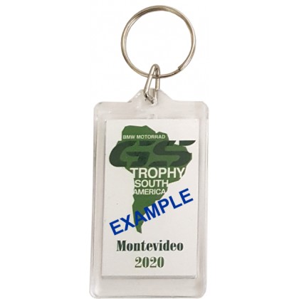 cod. 23.091C - Conf. 50 portachiavi plex mm 49x28