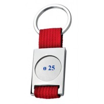 Portachiavi acciaio int. mm 25+box f5