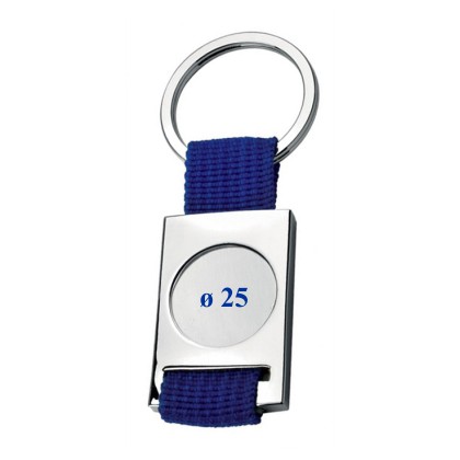 cod. 23.099B.6 - Portachiavi acciaio int. mm 25+box m6