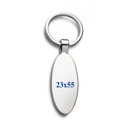 cod. 23.100.6 - Portachiavi acciaio int. mm 23X55+box m6