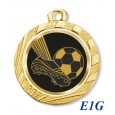 cod. 23.280.32.E1G - Conf. 100 medaglie mm 32 calcio 1