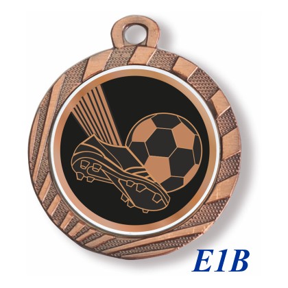 cod. 23.280.32.E1B - Conf. 100 medaglie mm 32 calcio 1