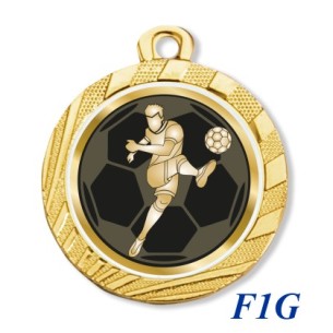 cod. 23.280.32.F1G - Conf. 100 medaglie mm 32 calcio 2