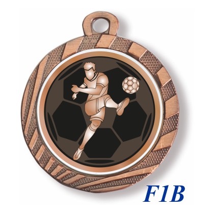 cod. 23.280.32.F1B - Conf. 100 medaglie mm 32 calcio 2