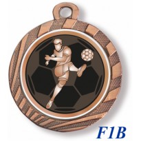 cod. 23.280.32.F1B - Conf. 100 medaglie mm 32 calcio 2