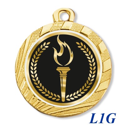 cod. 23.280.32.L1G - Conf. 100 medaglie mm 32 olimpica