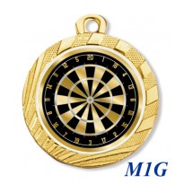 cod. 23.280.32.M1G - Conf. 100 medaglie mm 32 freccette