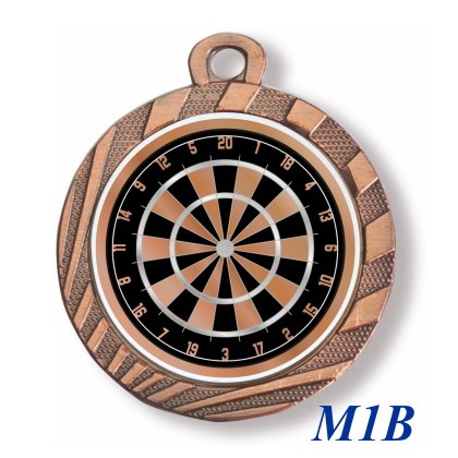 cod. 23.280.32.M1B - Conf. 100 medaglie mm 32 freccette