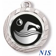 cod. 23.280.32.N1S - Conf. 100 medaglie mm 32 nuoto