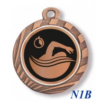 cod. 23.280.32.N1B - Conf. 100 medaglie mm 32 nuoto