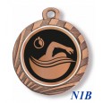 cod. 23.280.32.N1B - Conf. 100 medaglie mm 32 nuoto
