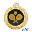 cod. 23.280.32.P1G - Conf. 100 medaglie mm 32 padel