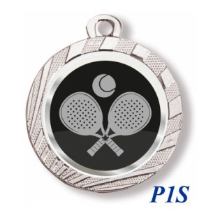 cod. 23.280.32.P1S - Conf. 100 medaglie mm 32 padel