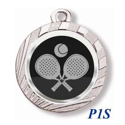 cod. 23.280.32.P1S - Conf. 100 medaglie mm 32 padel